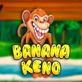 Banana Keno slot logo by Caleta Gaming at SlotRave CasinoBanana Keno