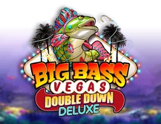Big Bass Vegas Double Down Deluxe Slot logo by Pragmatic Play SlotRave Casino