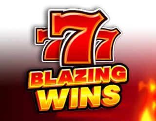 Blazing Wins logo by Playson SlotRave Casino