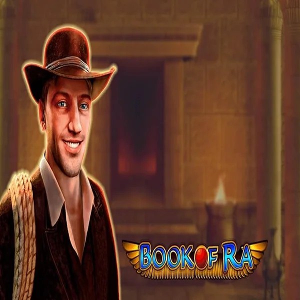 Book of Ra by Greentube, showcased at sslotrave.com – game logo