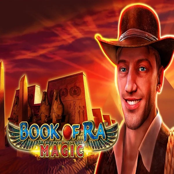 Book of Ra Magic game by Greentube – logo hosted on SlotRave Casino