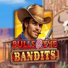 Bulls Eye Bandits logo by Origins SlotRave Casino