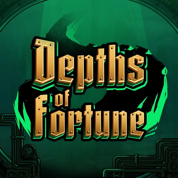 Logo of Depths of Fortune from AvatarUX Studios at SlotRave Casino