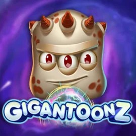 Gigantoonz slot logo by Play'n GO at SlotRave Casino