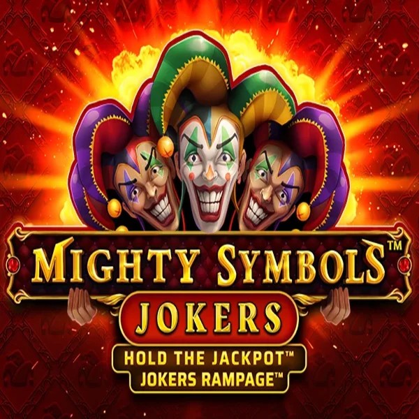 Mighty Symbols Joker online game logo by Wazdan on sslotrave.com