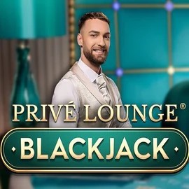 Privé Lounge Blackjack online game logo by Pragmatic Play on sslotrave.com