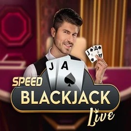 Speed Blackjack game by Pragmatic Play – logo hosted on SlotRave Casino