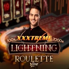 XXXtreme Lightning Roulette by Evolution, showcased at sslotrave.com – game logo